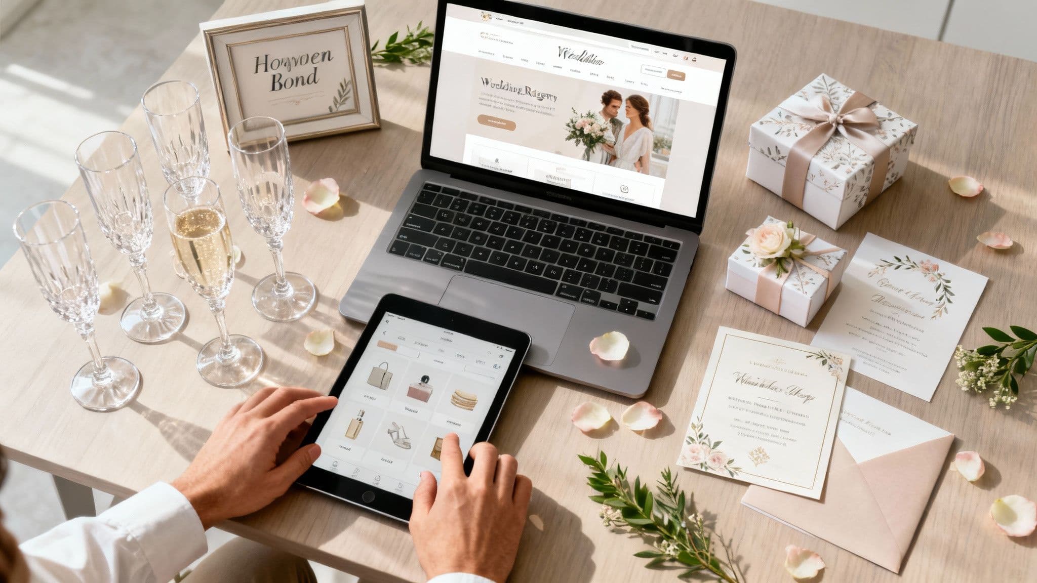 Cover Image for Your Ultimate Bridal Registry Wedding Guide