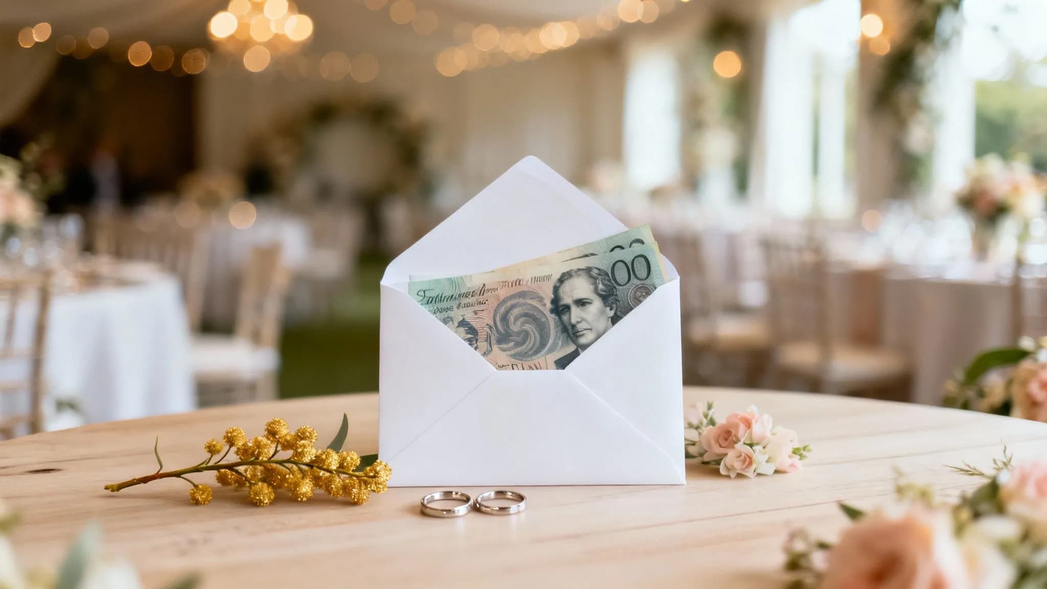 Cover Image for How Much Cash to Give at a Wedding in Australia