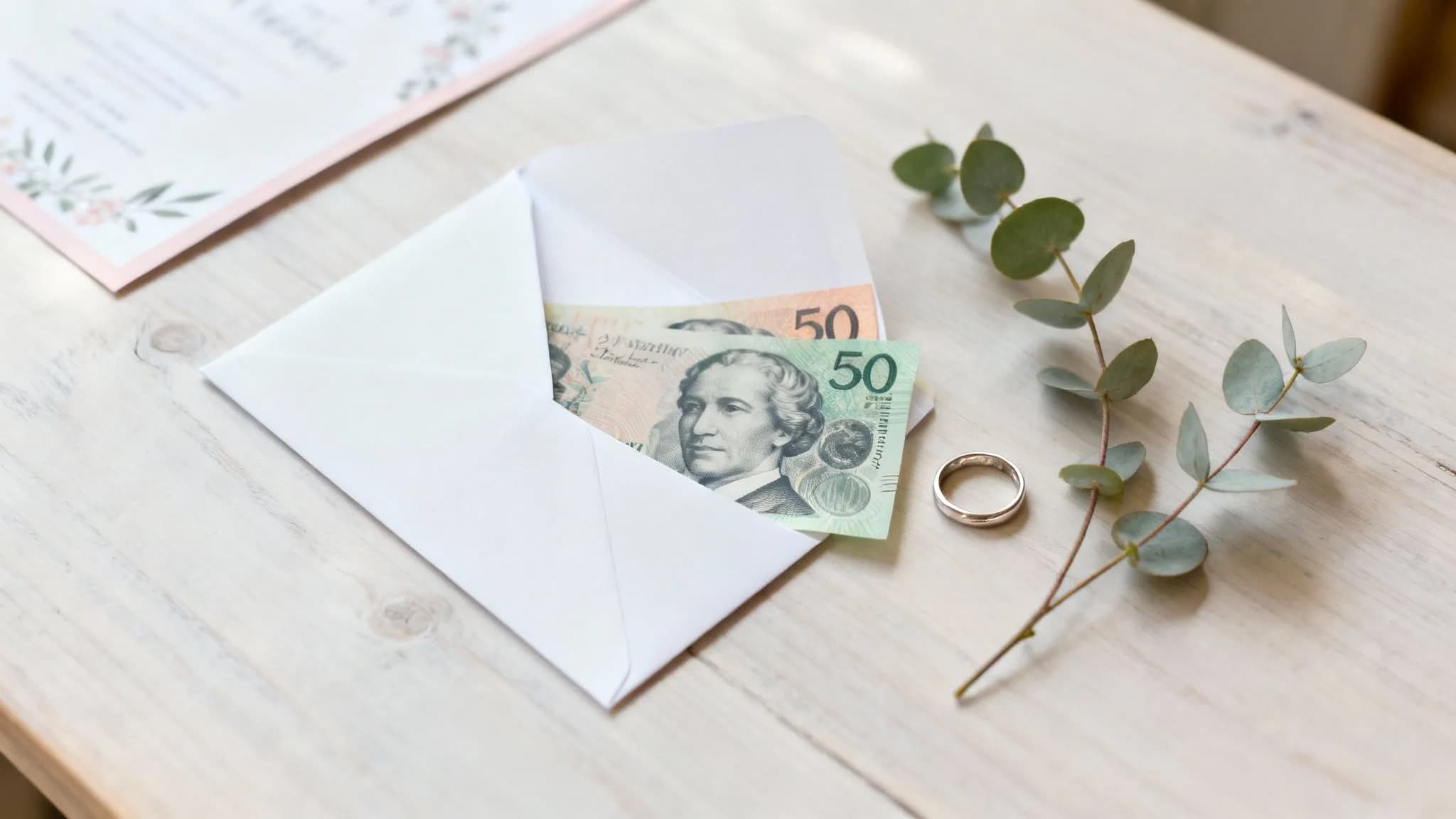 Cover Image for How Much for a Wedding Gift Money An Australian Guide