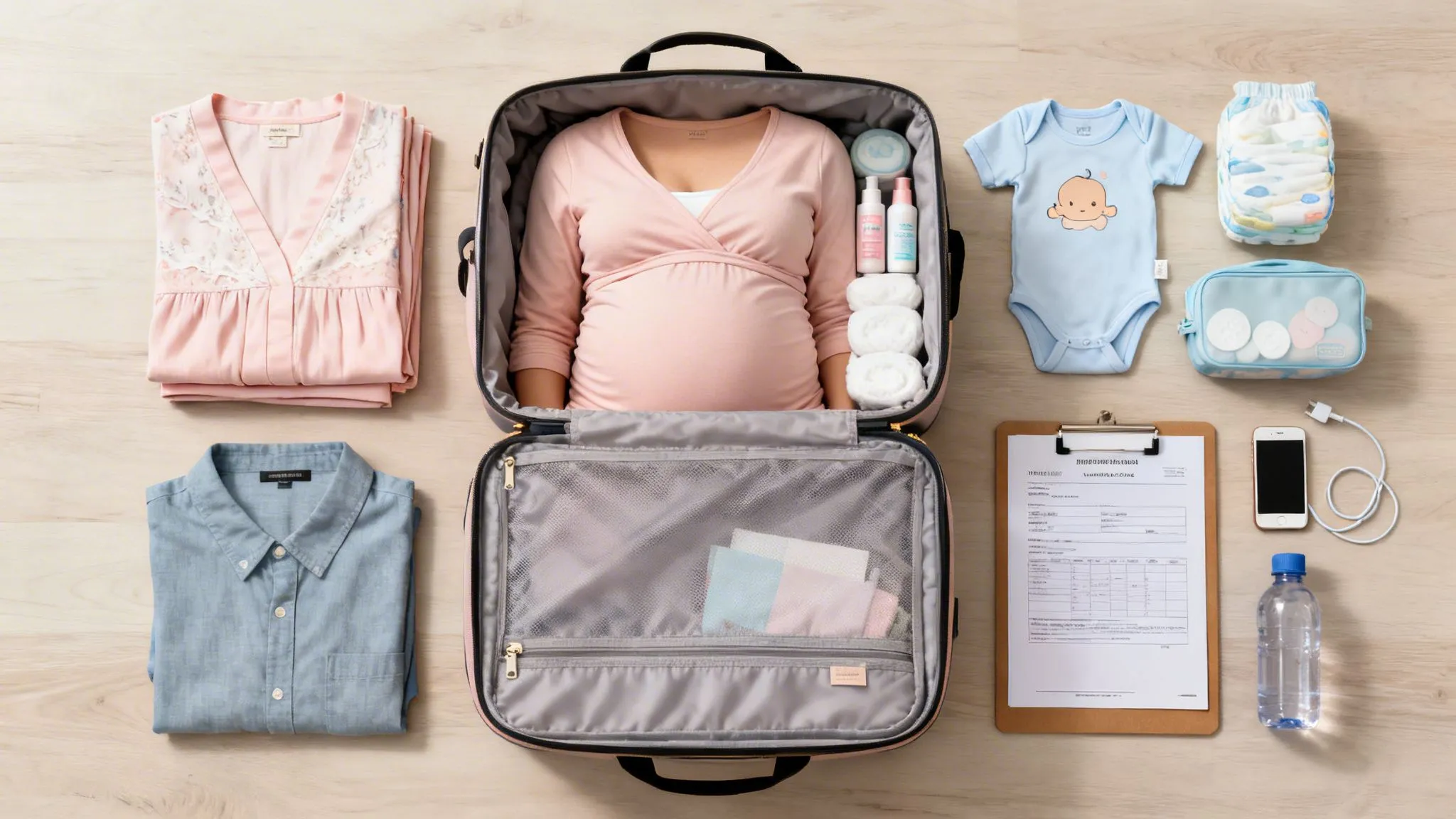 Cover Image for The Ultimate 2026 Pregnancy Hospital Bag List: 10 Essentials