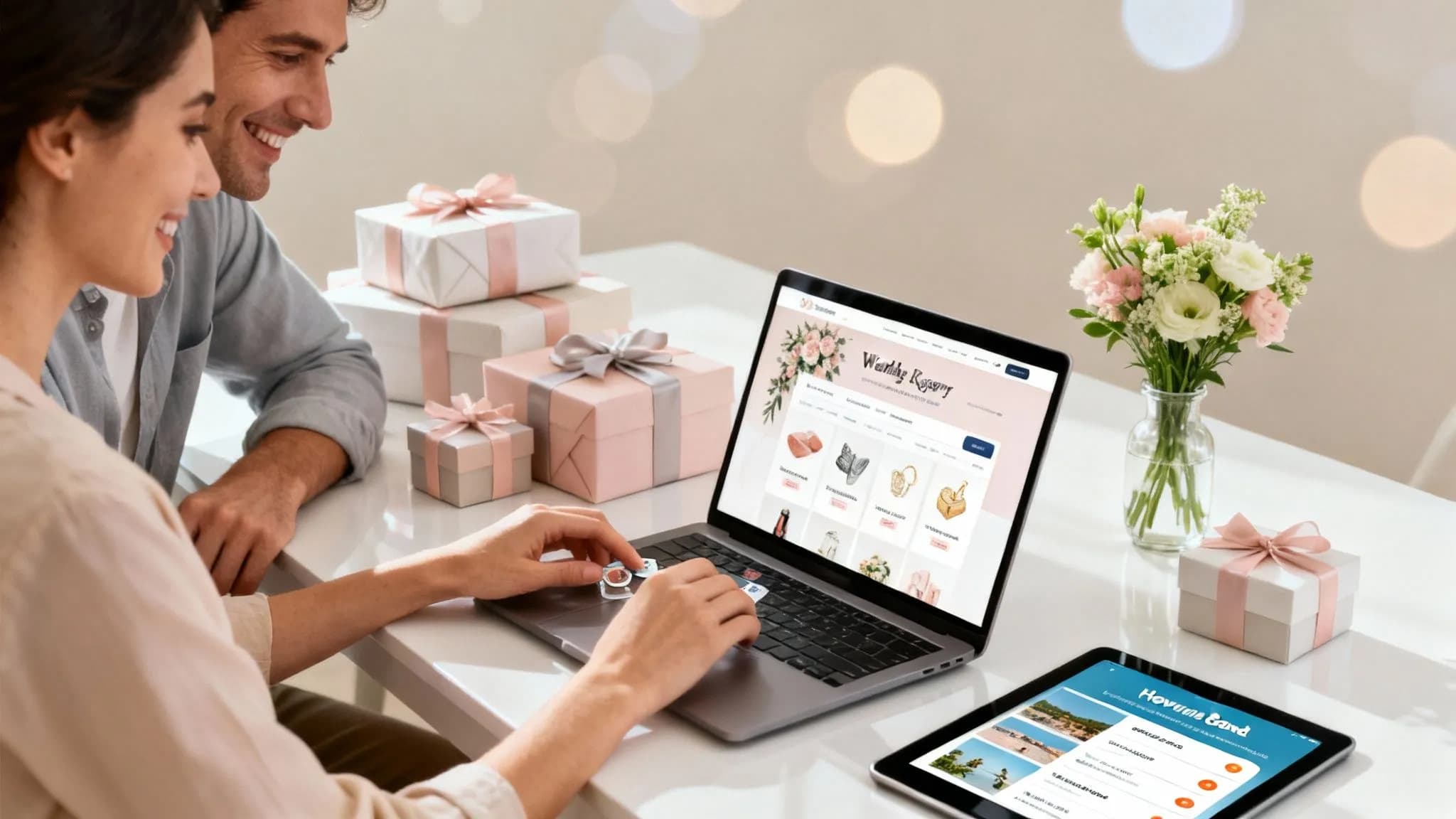 Cover Image for Register for Wedding Gifts The Modern Way