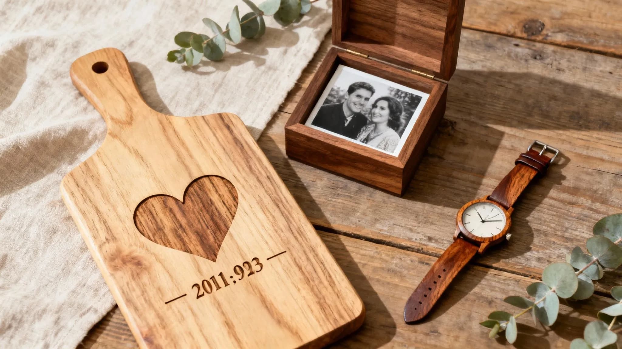 Cover Image for Wood Anniversary Presents That Inspire